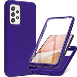 Samsung Galaxy A72 Case with Built-in Screen Protector