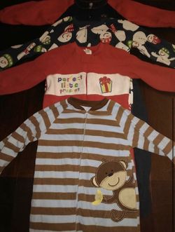 Boys Winter Footie Pajamas (3T)
