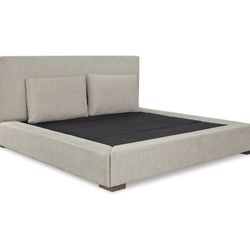 King Size Langford Upholstered Bed Frame