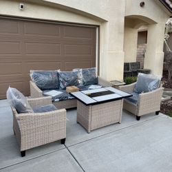 Patio Furniture With Firepit
