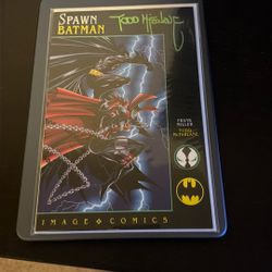 Spawn Batman1 Autographed By Todd McFarlane 
