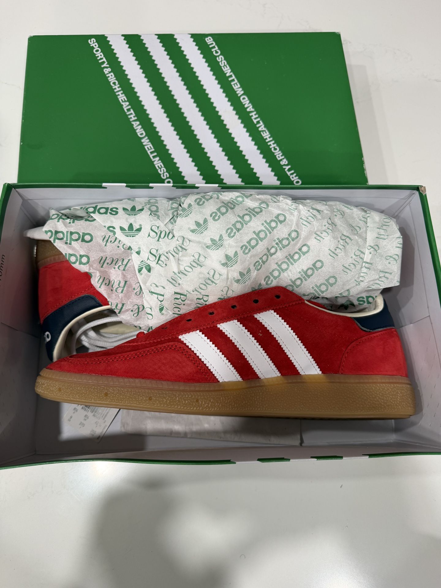 Adidas Limited Edition “Rich & Sporty” Men’s SIZE 9