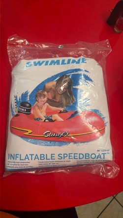 Inflatable speedboat