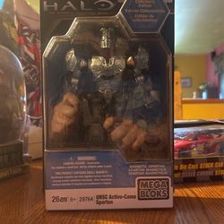 Mega Bloks 2010 Halo UNSC Active Camo Magnetic Spartan 29764 Collectors Edition