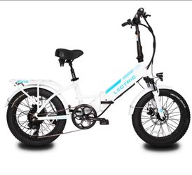 lectric  XP 3.0  white foldable ebike only 191miles on it