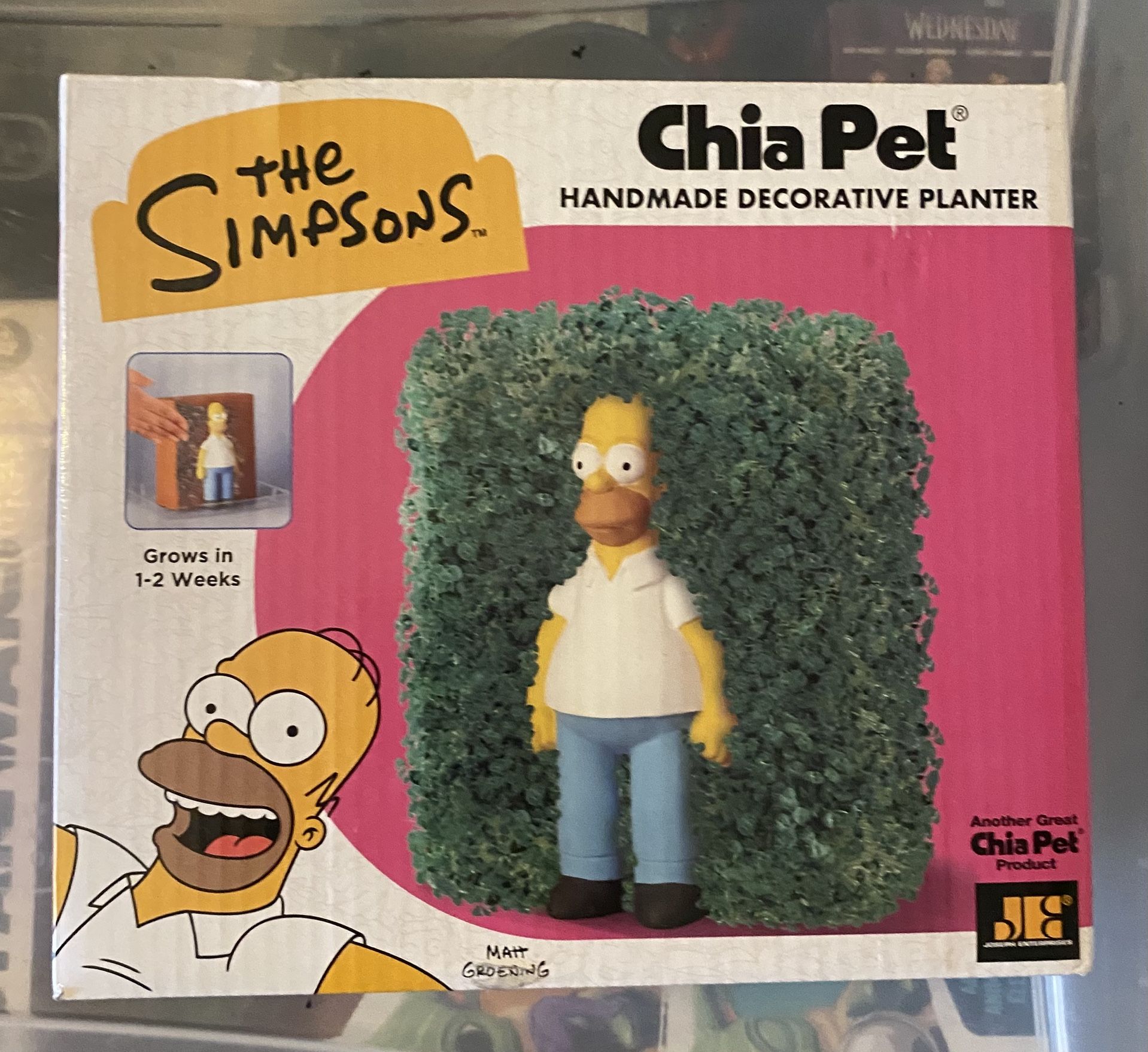 HOMER SIMPSON CHIA PET NEW