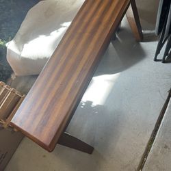 Wood Bench 
