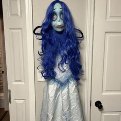 Corpse Bride Emily Halloween Costume Large