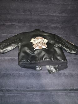 4T Toddler Avirex Leather Jacket