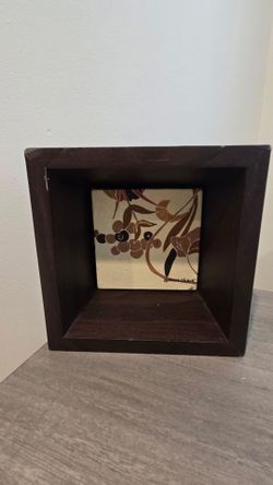 Small Framed Floral Canvas Art