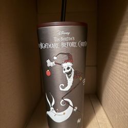 Disney The Nightmare Before Christmas Stainless Steel Starbucks® Tumbler w/Straw