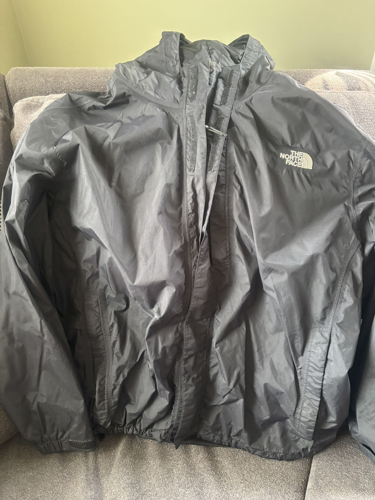 North Face - XXL Black Rain Jacket