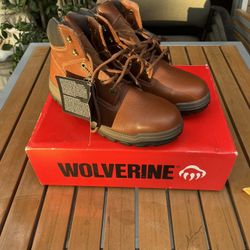 Men’s Working Boots - Steel Toe, Size 9