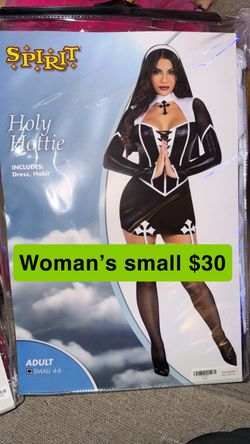Spirit Holy Hottie Nun Costume Women's Small