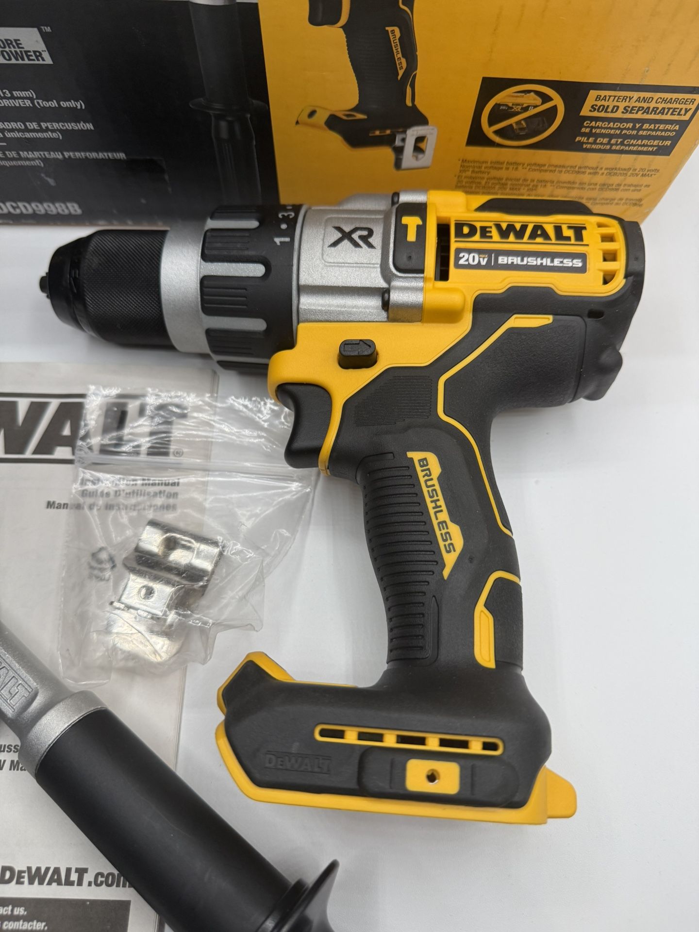 Dewalt 20V Max Hammer Drill DCD998B