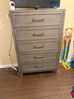 5 drawer chest 53 H x 36