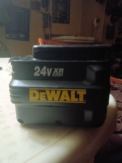 DeWalt 24 v XR
