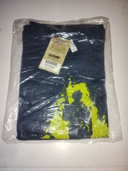 New Blackhawk Men's Black T-Shirt Size - 3XL