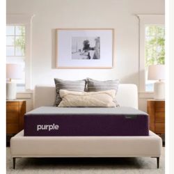 Queen Size RestorePlus Purple Brand Hybrid Mattress