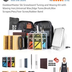 Ski Snowboard Tuning and Waxing Kit 