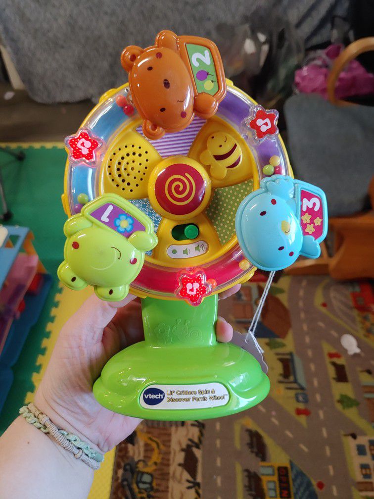 Vtech Lil' Critterz Spin And Discover Ferris Wheel