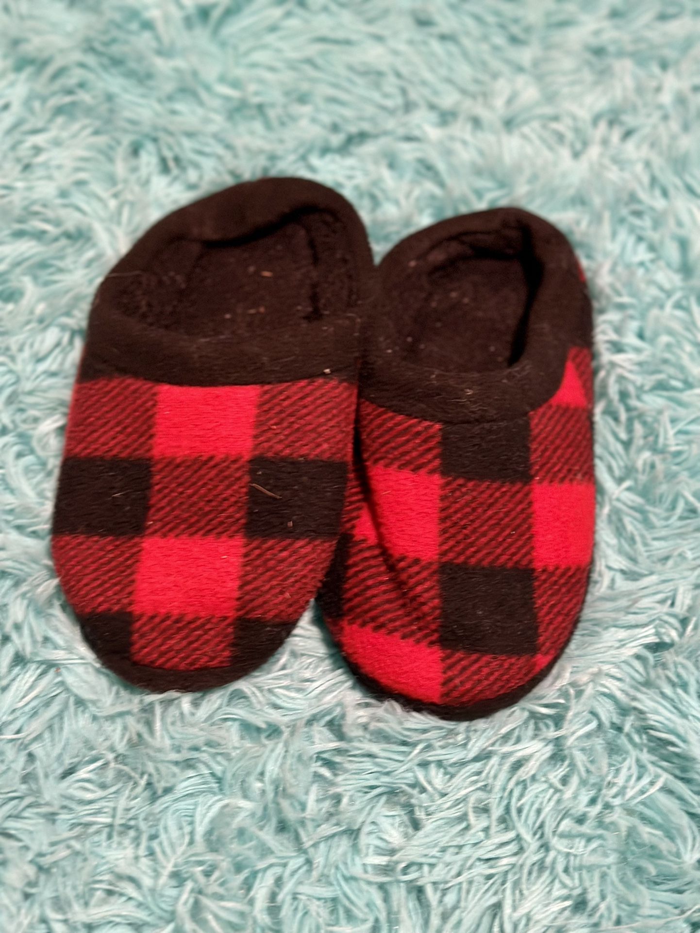 Fuzzy Flannel Slippers