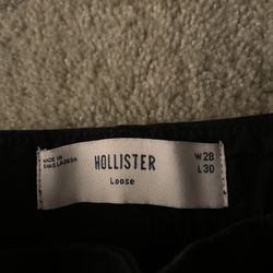 Black Hollister Utility Cargo Pants 