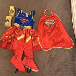 Halloween Supergirl Costume Size S