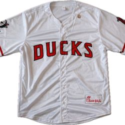 Anaheim Ducks Baseball Jersey White SizeXL 4/9/26