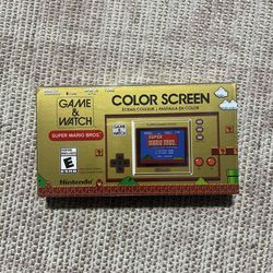 Nintendo Game & Watch - Super Mario Bros. Handheld Video Game System NEW