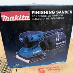 makita finish sander b04550