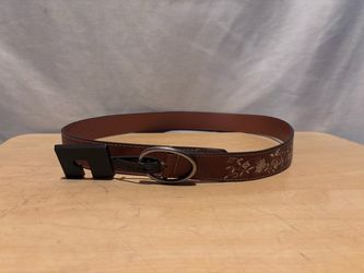 Dark brown Western Cowboy style belt size 36 in’