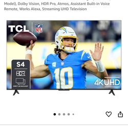 📺 TCL 65-Inch 4K HDR Smart TV – Model 65S450G (Google TV) 💰 $275 OBO