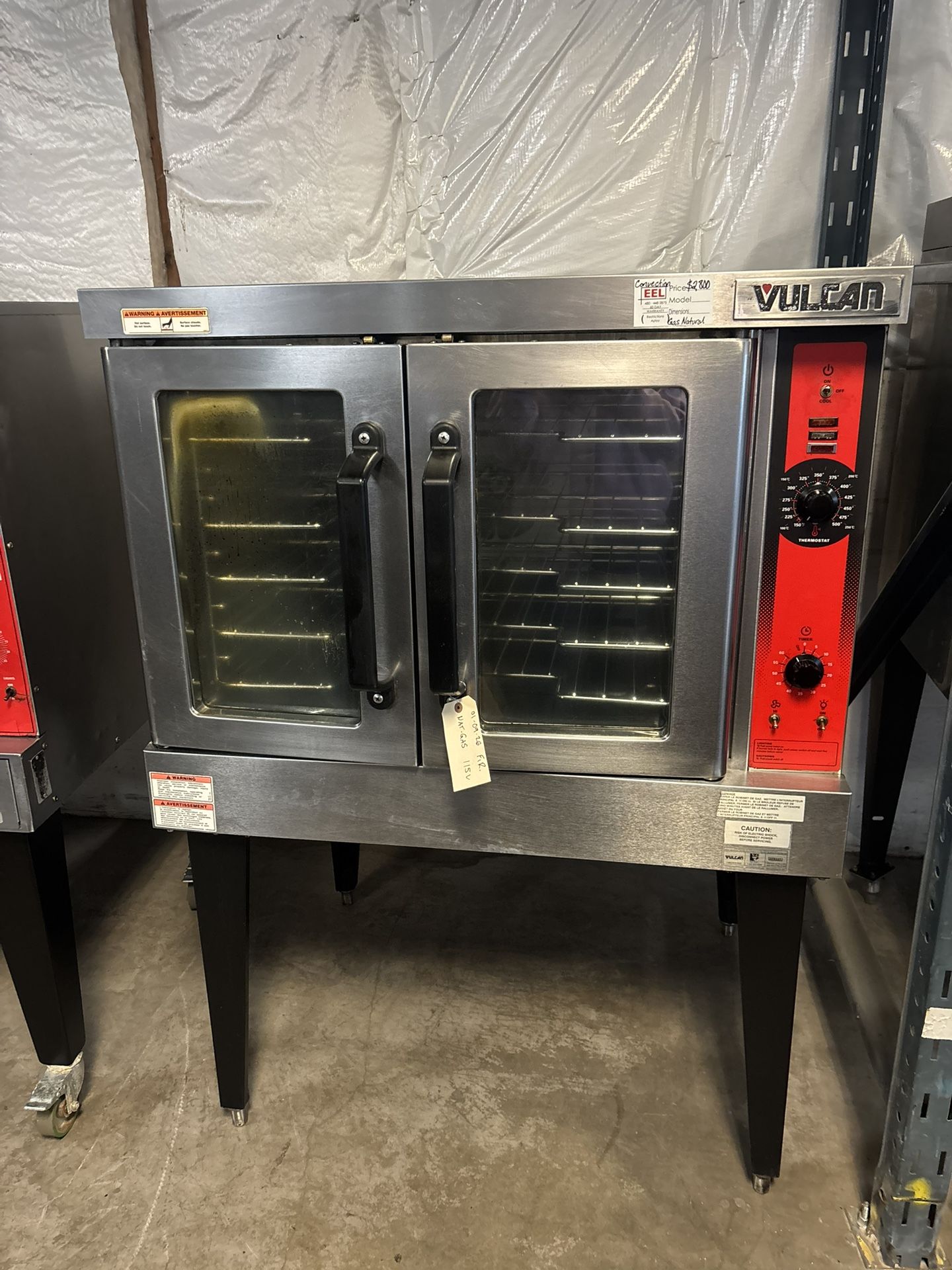 Single Stock Oven