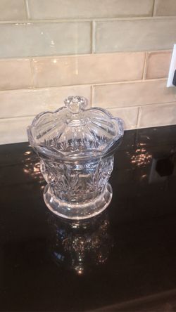 Glass Bowl with Lid