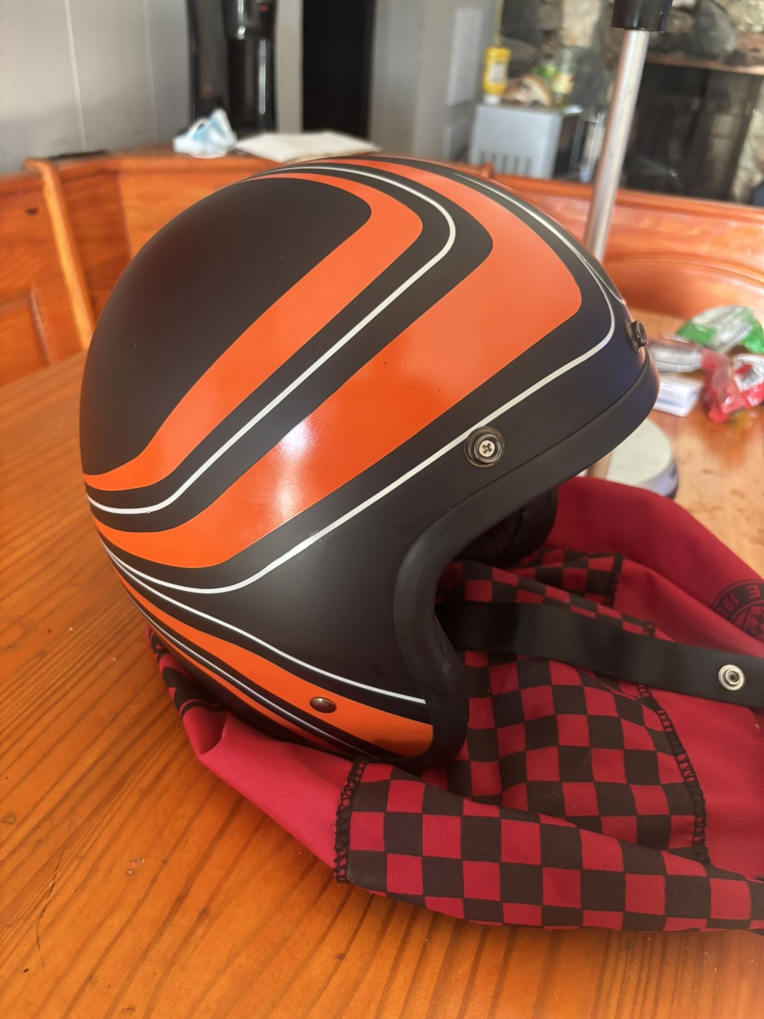 Motorcycle Helmet Open Faced Bell Custom 500