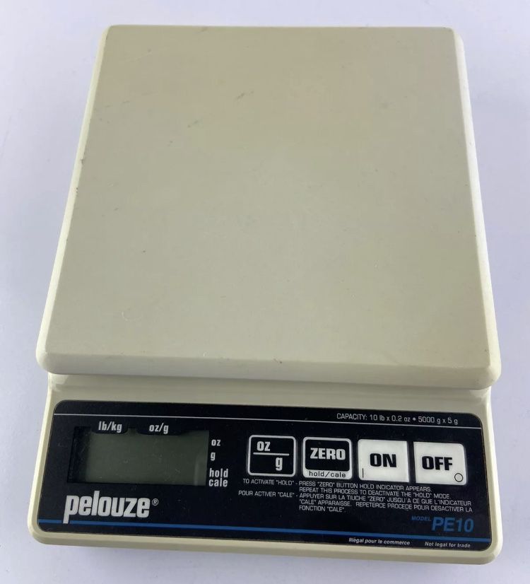 Digital Pelouze Postal Scale PE10 Excellent Condition Made in USA 10 LB Capacity