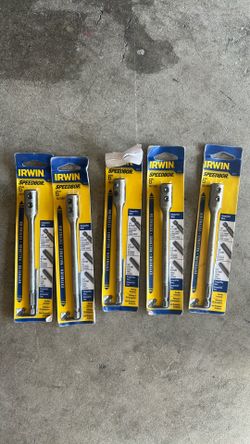 Irwin Speedbor 6” Extensions – 5 Pack – Model 88702 – New