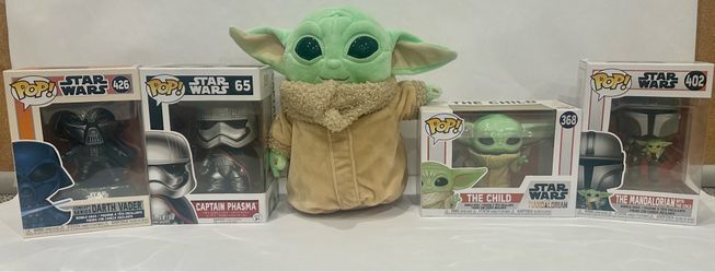 Star Wars Funko Pop lot w/ Plushy