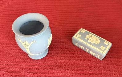 Set Of Two (2) Original Wedgwood Stamped Pieces