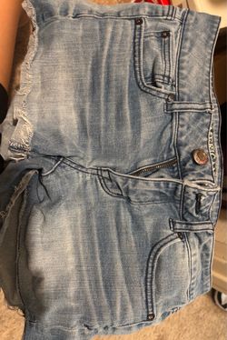 American Eagle shorts, color light blue, size 4