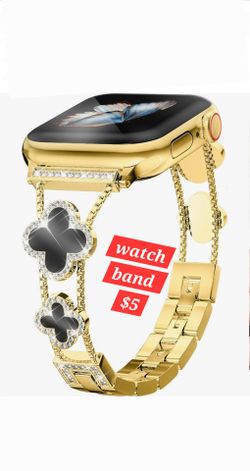 Bling Metal Band Compatible with Apple Watch Bands for Women 41mm 40mm 38mm 42mm Adjustable Designer Cute Stylish Strap for iWatch Series11/10/9/8/7/6