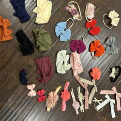 Baby Bow Headband Soft And Stretchy 