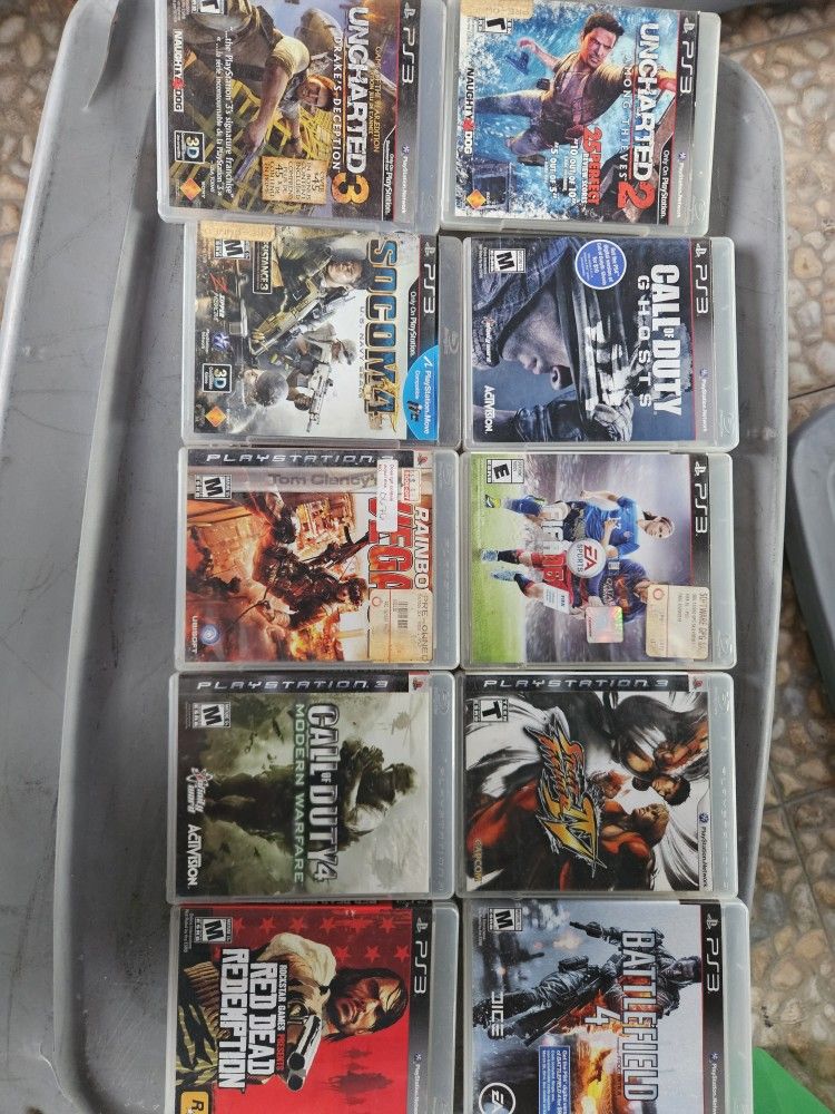 Ps3 Videogames 