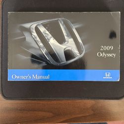 2009 Honda Odyssey Owner’s Manual
