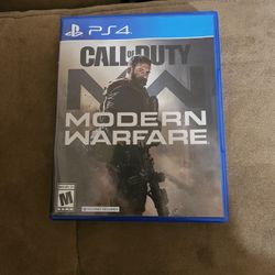 Cod Modern warefare Ps4
