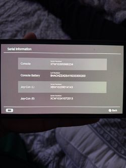 Nintendo switch OLED