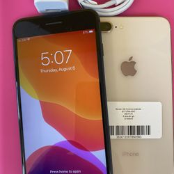 Factory unlocked apple iphone 8 plus 64 gb , store warranty $200 each 
