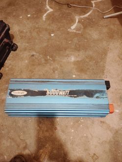 Power bright 6000 watt inverter