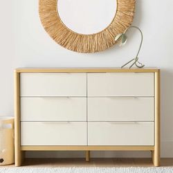 Crate and Barrel Redondo 6 Drawer Dresser